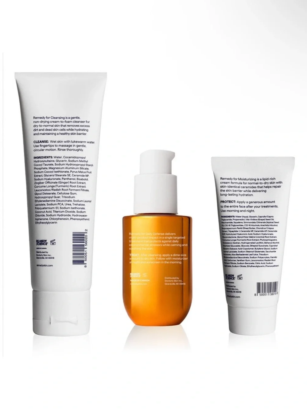 Remedy Skin Brightening 3-Piece Skincare Kit